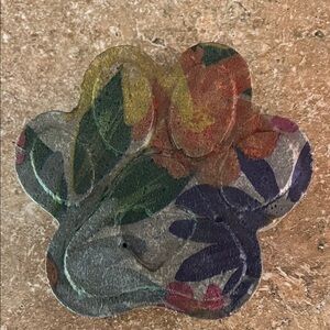 Concrete Dog or Cat Paw Garden Art